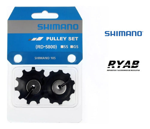 Poleas Rueditas De Cambio Shimano 105 11 Vel. Rd-5800-gs 1