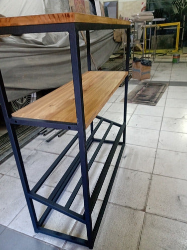 Solflex Reception Table with Shoe Rack 1