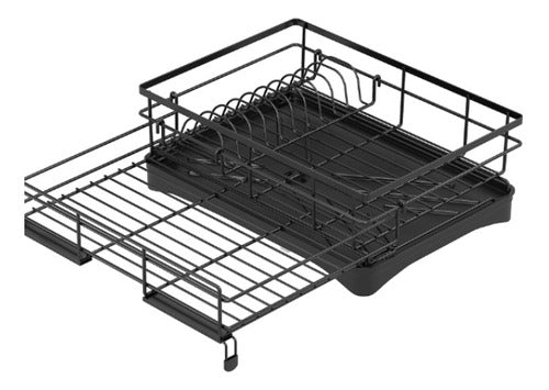 Generic Stainless Steel Extensible Dish Drainer 1 Level 0