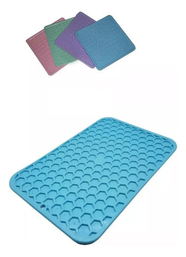 Baztelmo Honeycomb Drainer + 4 Double-Sided Silicone Coasters 0