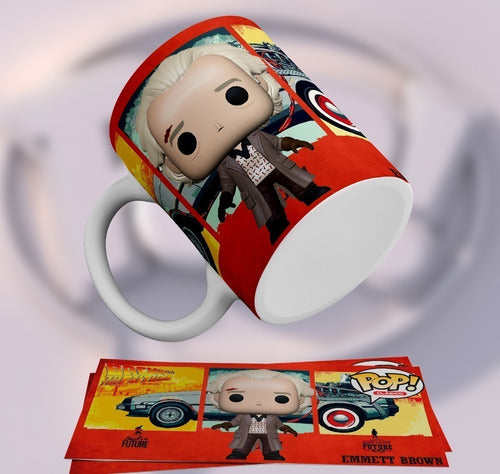 Kit Diseños 22 Plantillas Tazas Funko Variados Sublimación 6