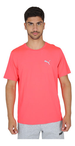 Puma Run Cloudspun Ss Men's Running T-Shirt in Pink 0