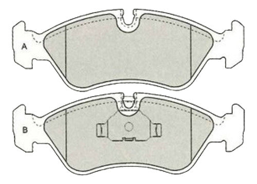 Bremsi Chevrolet Vectra 93-95 Brake Pads 0