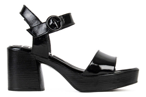 Fiori Women's High Heel Leather Evening Sandals Troya 0