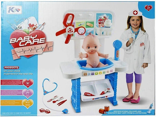 Juego De Doctor De Bebe Con Accesorios Juguete Infantil Niño 2