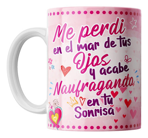 Sublismall Tazas Dia De Los Enamorados San Valentin | Plastico #004 0