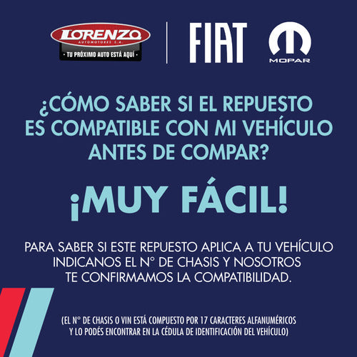 Rejilla Embellecedor Toma De Aire Fiat 2