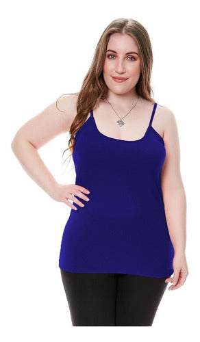 Sleeveless Modal Lycra Tank Top XL-XXXL Various Colors 13