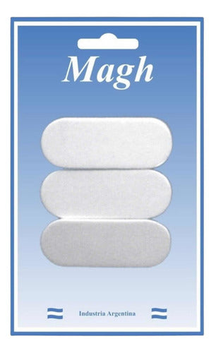 Magh Self-Adhesive Rectangular Pads (Pack of 3) X 12 Units 0