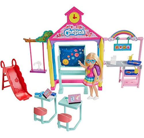 Barbie Club Chelsea Doll and School Playset 0