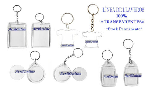 Acrilonline 150 Round Acrylic Keychain Without Chain 2