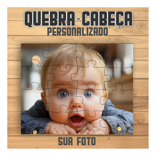 Quebra Cabeça Personalizado Sua Foto - Desenho 4