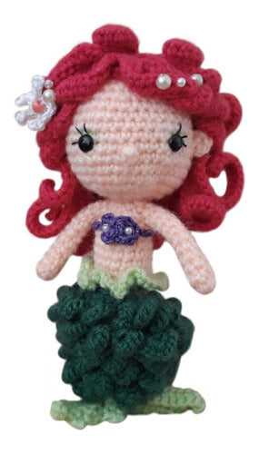 Original Amigurumi Comfort Doll The Little Mermaid Handmade 0