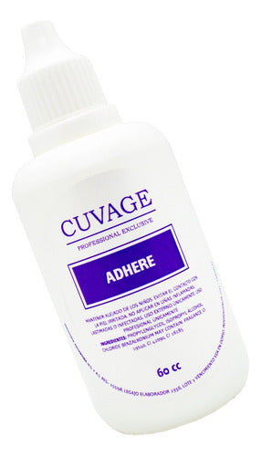 Cuvage Adhere Limpia Uñas Esculpidas Gel Manicuria 60cc 1