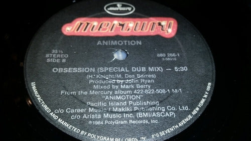 Animotion Obsession (dance Remix) Vinilo Maxi Usa Temazo 84 0