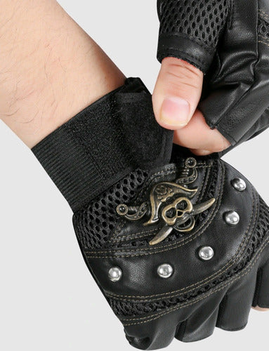 Cute Kawaii Shein Import Moto Aesthetic Eco Leather Gloves 3