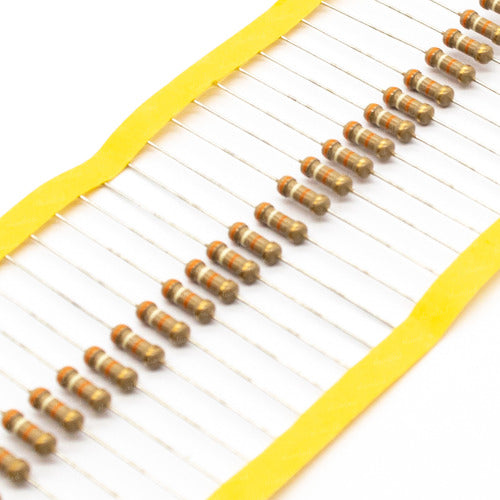 Elumiled 20 Carbon Resistors 1/2w 0.5w 39000 Ohms 39k 5% 0