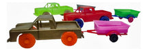 Tiny Cotillon Juguete Autito Piñata Camioneta 4x4 Con Trailer X6 0