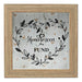 Lawrence Frames Honeymoon Fund Shadow Box, 8x8, Brown 0