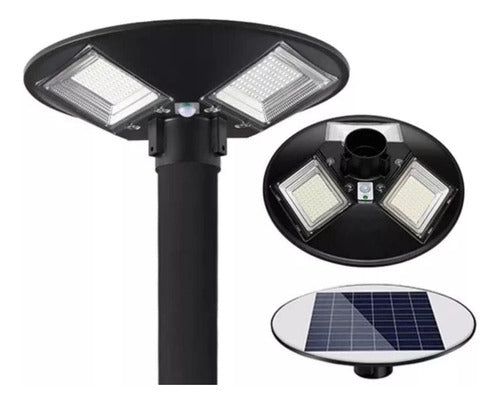 Solar UFO LED Light 500W Wireless with Remote Control 4