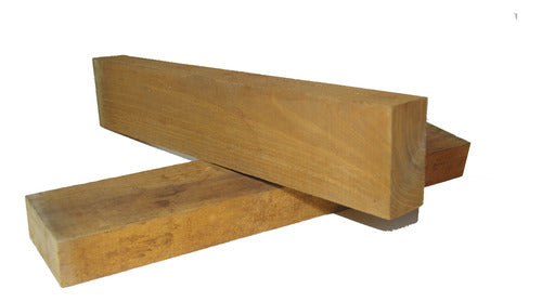 Listón Tabla Cedro 4 X 2 Pulgadas X 55 Cm - Lote X 5 Un. 0