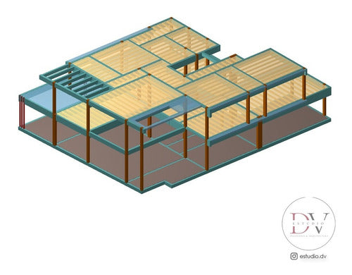 Estudio DV Arquitectura Planos Autocad Anteproyecto Revit Sketchup 5