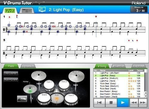 Roland Dt-1 -: V-drums Tutor 3