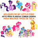 Parches Termoadhesivos My Little Pony Aplique Textil 0