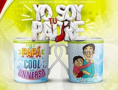 Plantillas Sublimación Tazas Día Del Padre / Yo Soy Tu Padre 7