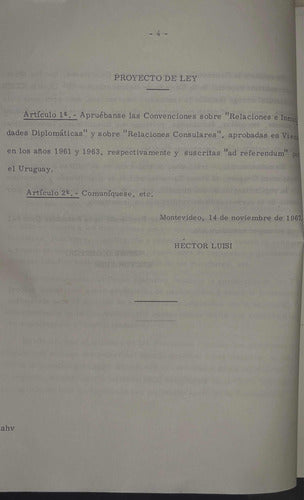 Informe Original Cámara De Representantes Gestido 1968. 7