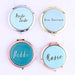 Wadbeev Rose Gold Compact Mirrors Your Custom Text B 4