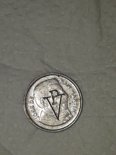 Moneda 10 Centavos 1954 Conmemorativa 1