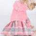 Sebaoyu Cute Winter Dog Dress Hoodie Fleece Lined Warm 3