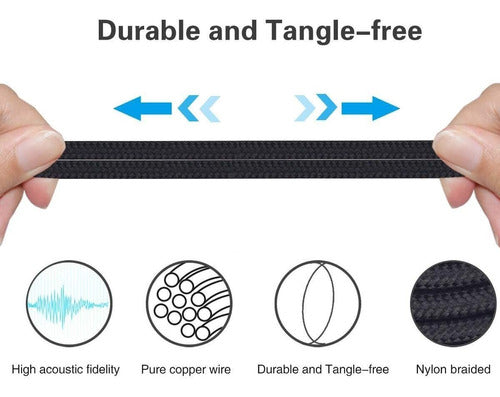 Cable De Audio Momentum Aux De Repuesto 2.0/1.0,hd1 De 13,1m 4