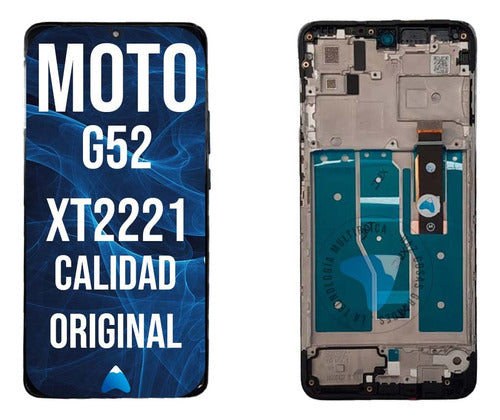 Motorola Moto G52 Xt2221 OLED Module with Frame 0