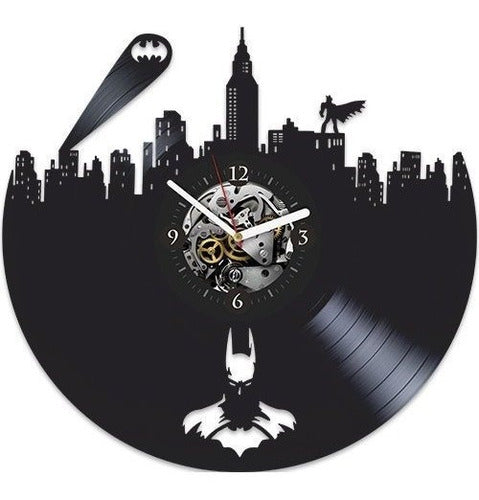 lbdk Batman Vinyl Wall Clock - New Year's Gift 0