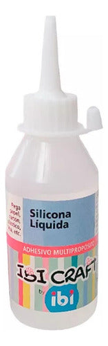 Ibi Craft Liquid Silicone Adhesive 100 Ml X Box 12 1