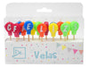 Vela De Cumpleaños Feliz Cumpleaños Globos Multicolor 0