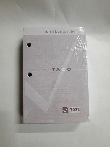 Citanova 25 Tacos Calendarios Año Completo 12.5x8.5cm 4