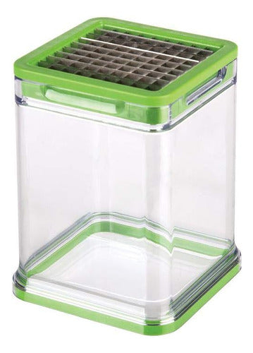 Prepworks Progressive International Tower Fry Cutter, 1 - White/Green 6