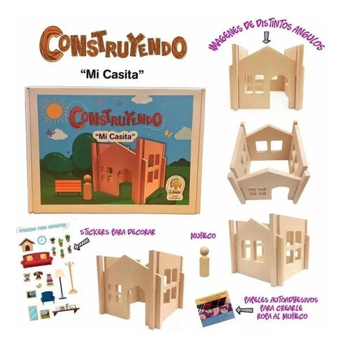 ÉD+ Mi Casita Para Construir Y Jugar Didáctico Motricidad 0