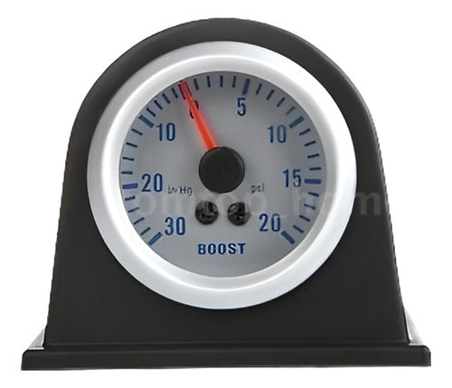 12 V Auto 2  52mm Vacío Turbo Boost Gauge Medidor 0 ~ 20 Psi 0