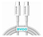 Bwoo Cable De Datos Y Carga 100W Usb-c A Usb-c - 1mt 1