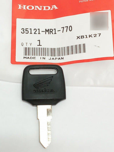 Honda Blank Key Original 35121-MR1-770 for Magna and Rebel Models 1