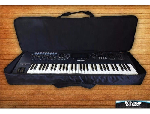 Yamaha PSRE 453 5/8 Keyboard Case with Backpack and External Pocket 1