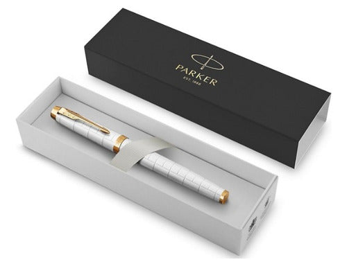 Personalized Parker IM Premium Pearl Fountain Pen 3