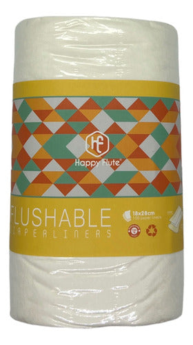 Happy Flute Biodegradable Bamboo Liners 0