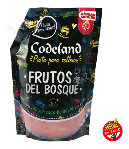 Relleno De Frutos Del Bosqu Codeland 500g - Ciudad Cotillón 0