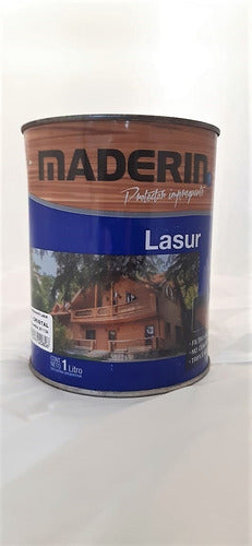 Wood Stain and Protector Maderin Lasur by 4 Liters 1