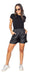 Moda_Relativa Eco Leather High-Waisted Women’s Shorts 0